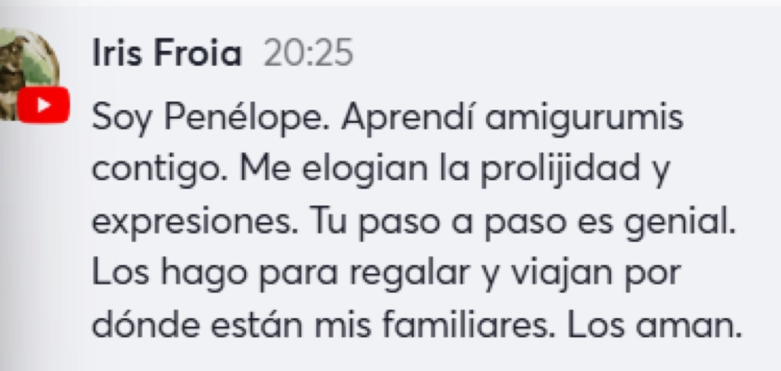 Testimonio de una alumna
